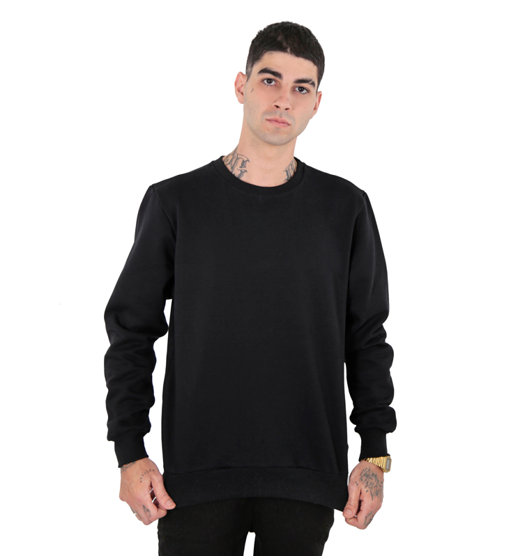 Moletom Brand Básico Felpado 2 Cabos