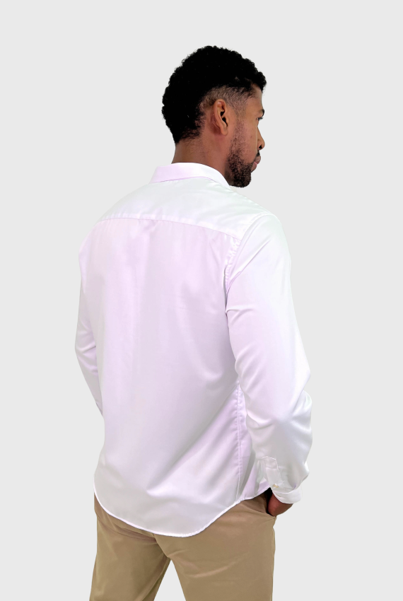 Camisa Manga Longa Slim