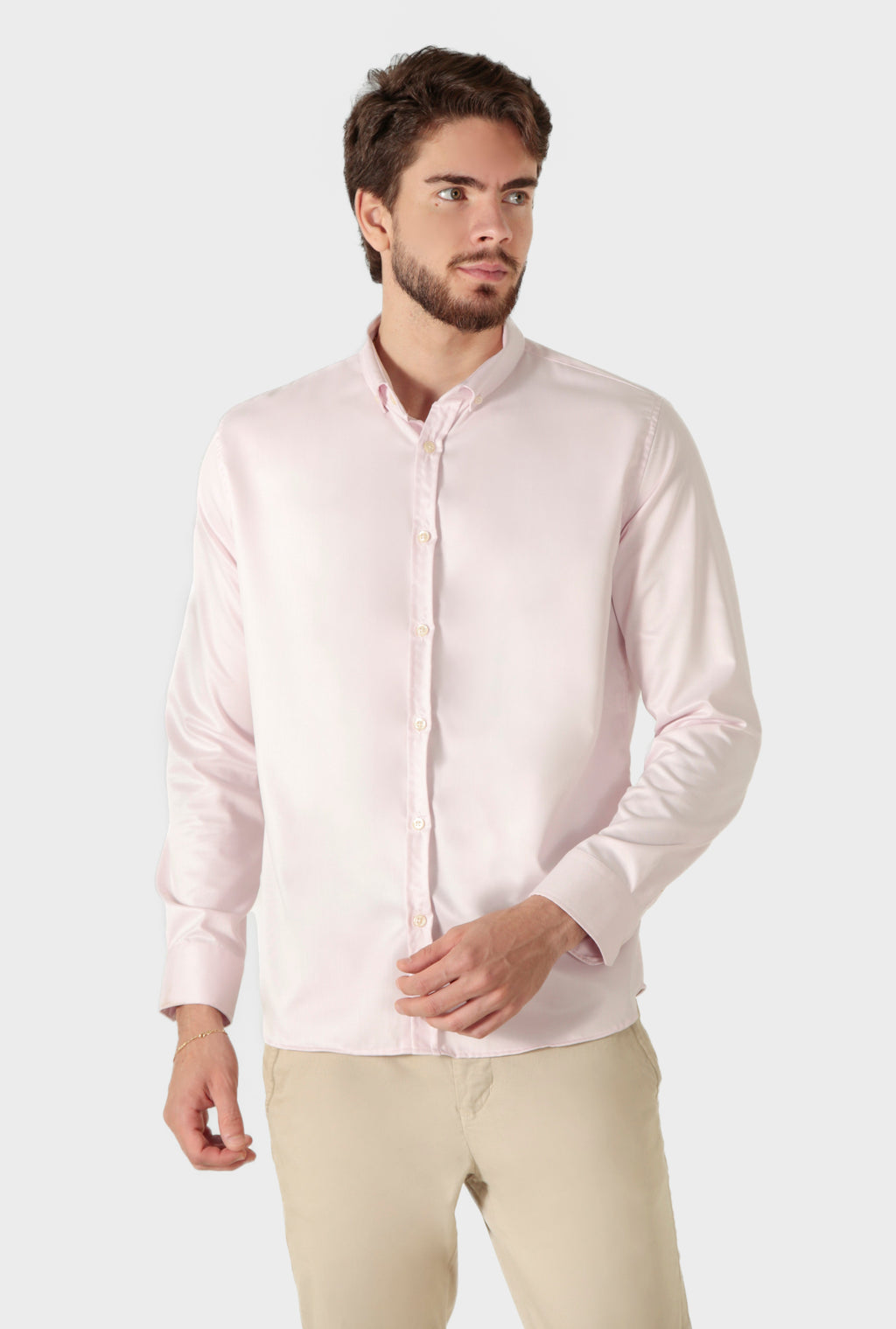 Camisa Manga Longa Slim