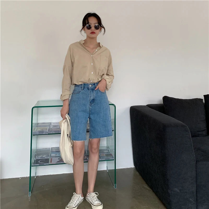 Shorts Jeans Feminino