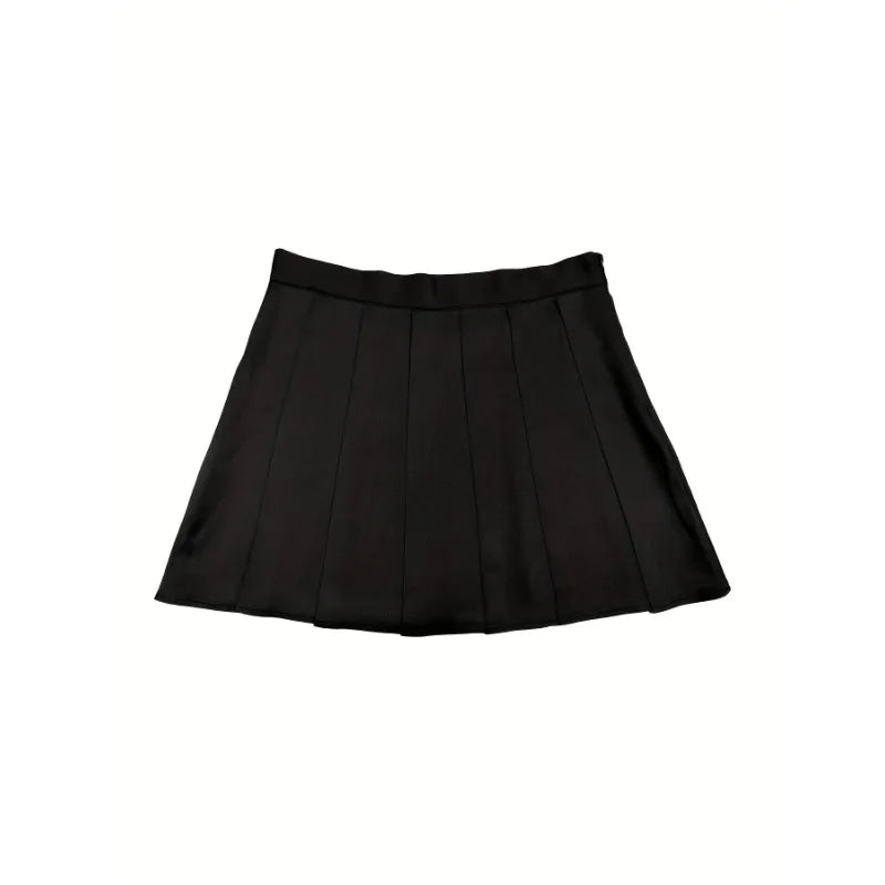 Saia Plissada Feminina Plus Size
