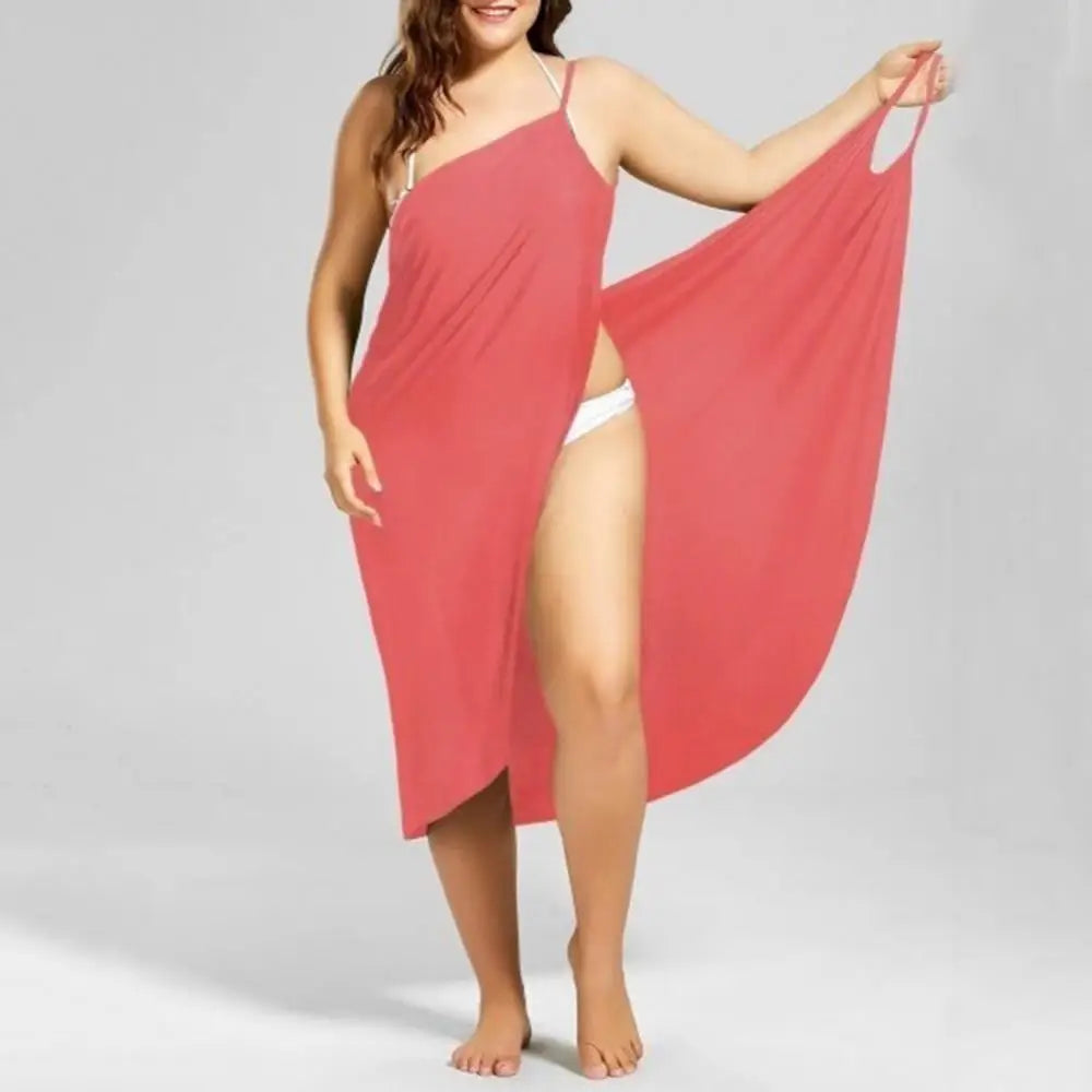 Vestido de Praia Plus Size