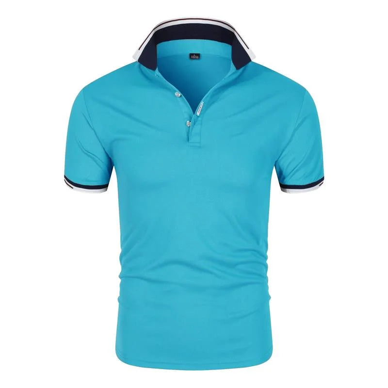 Polo Masculina Contrast 2025