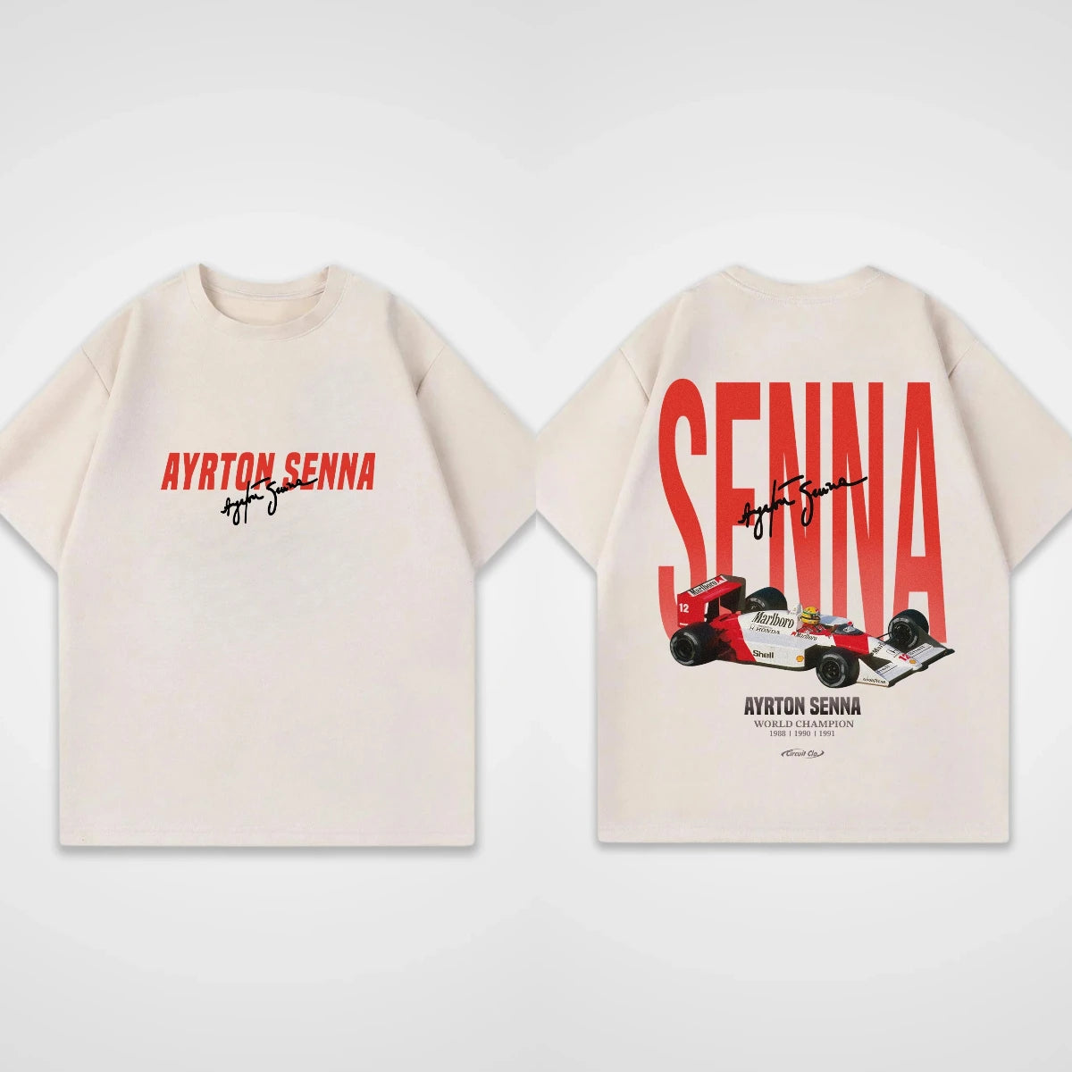 Camiseta Ayrton Senna
