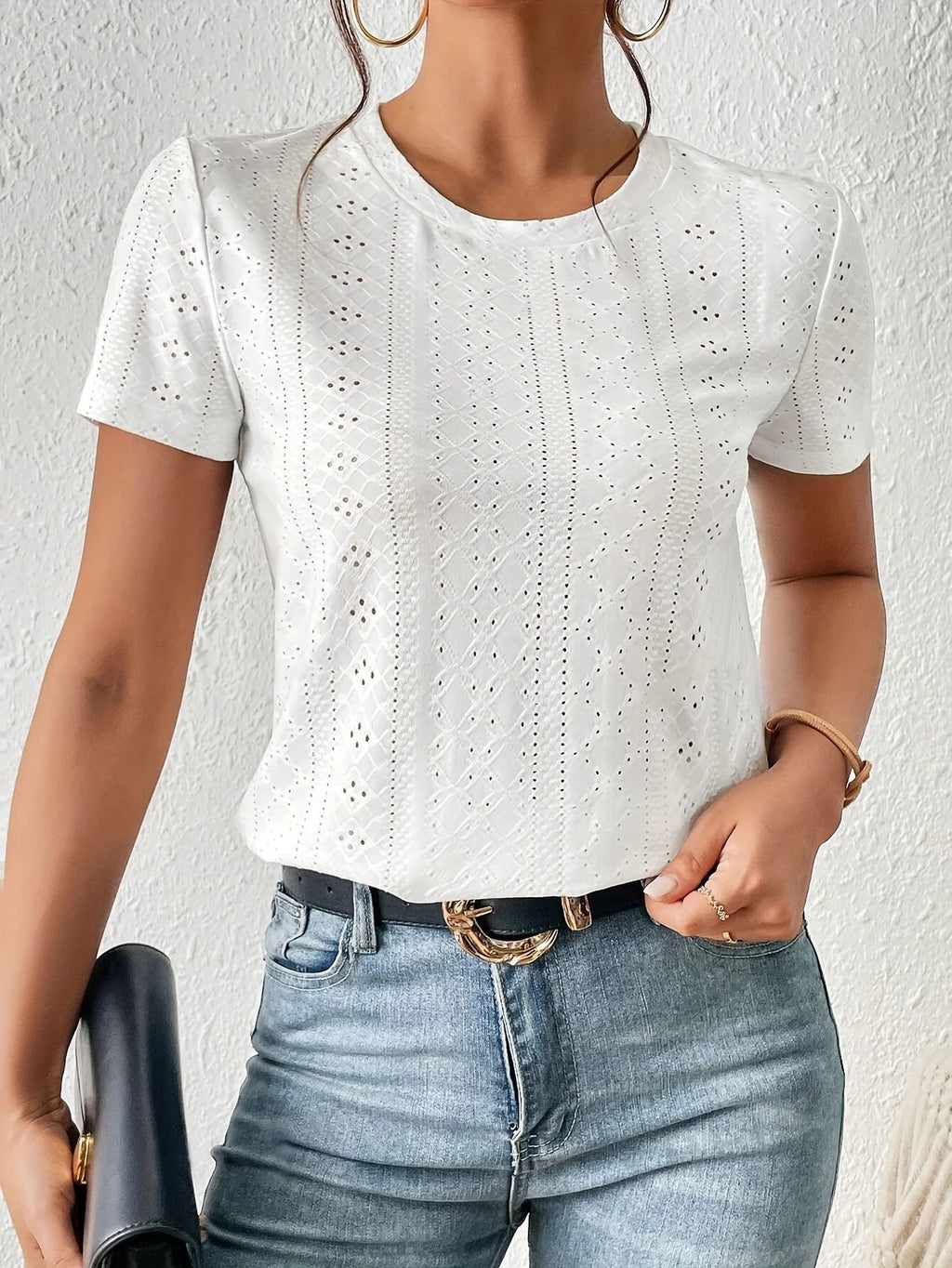 Camiseta Feminina de Manga Curta