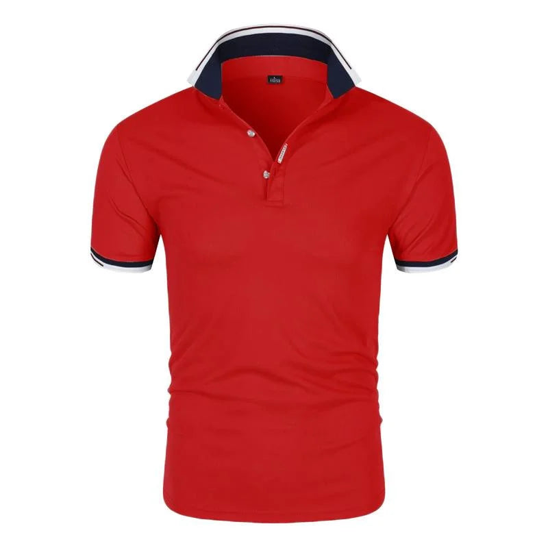 Polo Masculina Contrast 2025