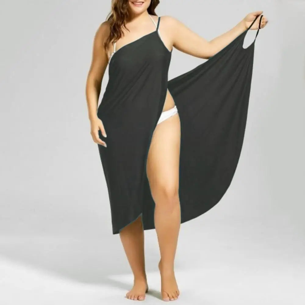Vestido de Praia Plus Size
