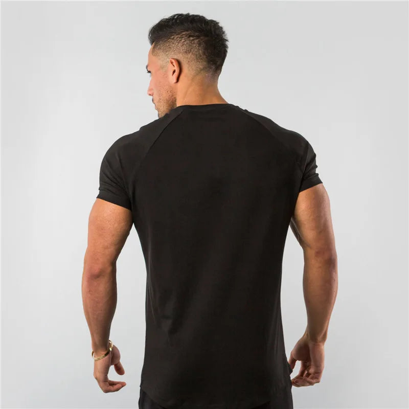 Camiseta Masculina Casual de Manga Curta