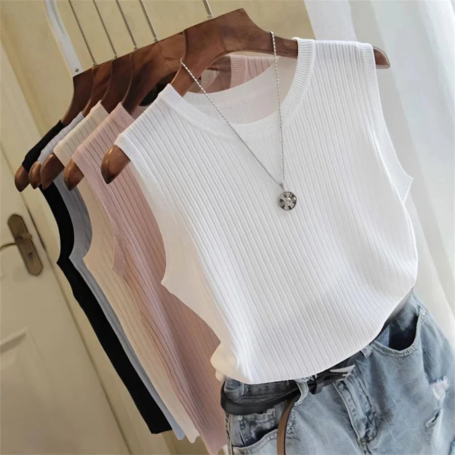 Blusa Feminina sem Mangas
