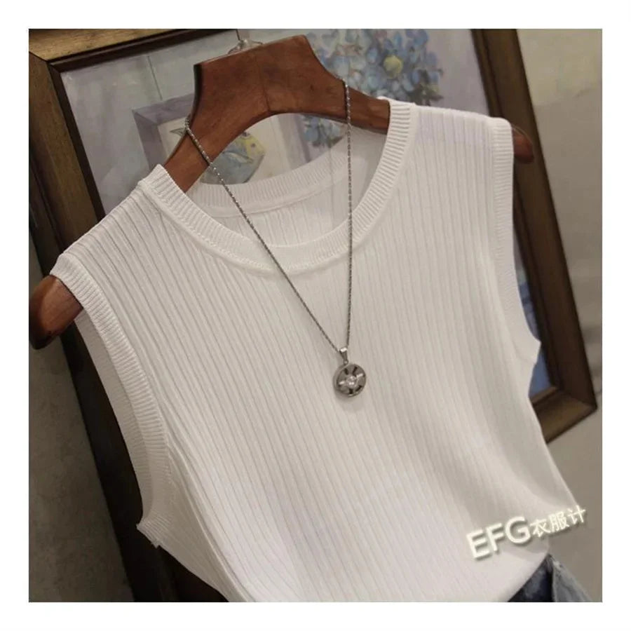 Blusa Feminina sem Mangas