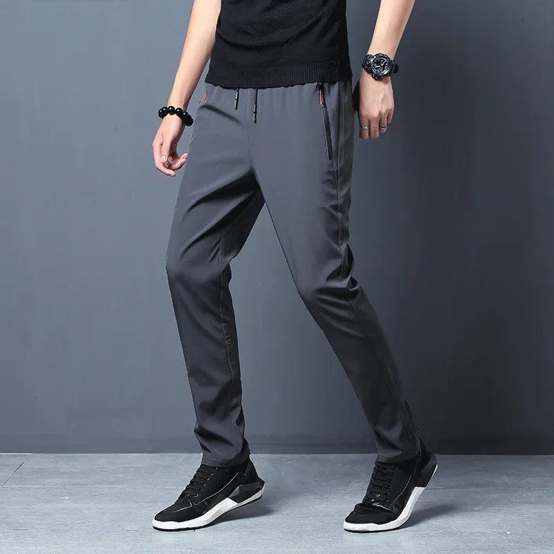 Calça Casual Masculina Slim Fit