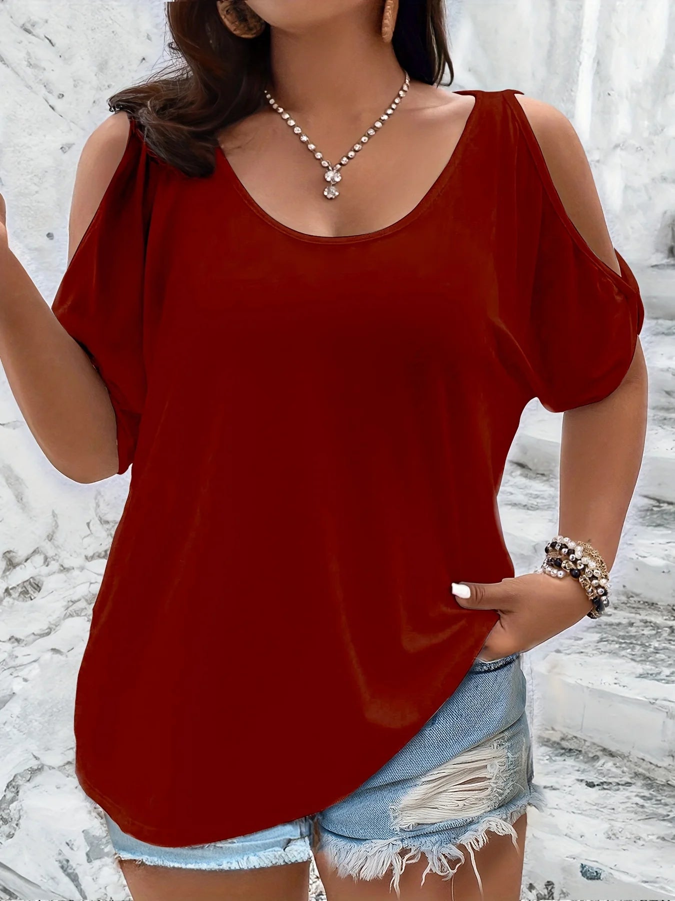 Camiseta Plus Size Feminina