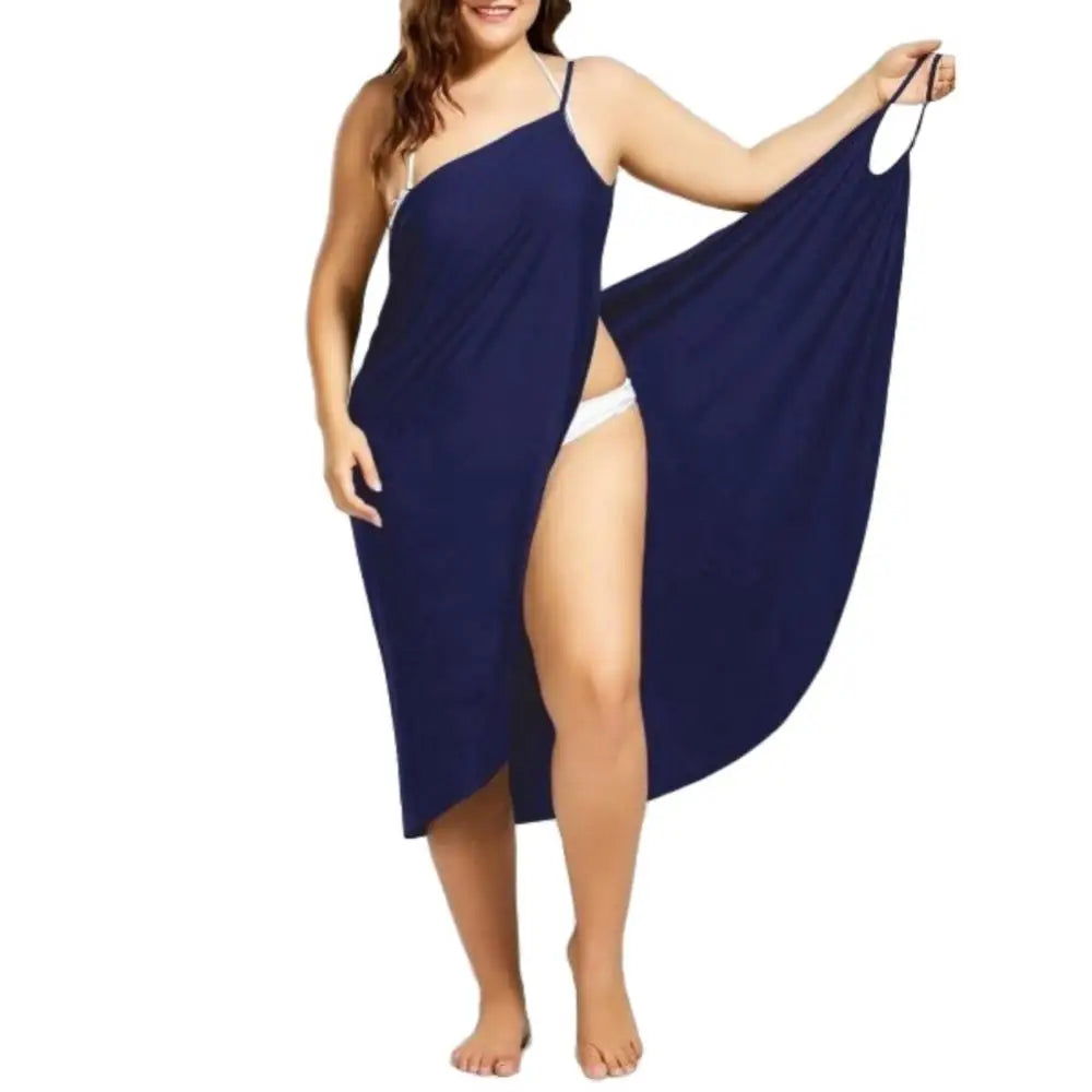 Vestido de Praia Plus Size