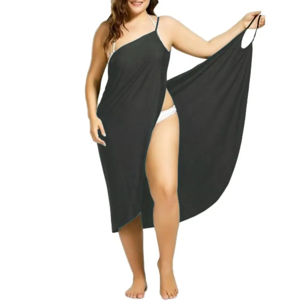 Vestido de Praia Plus Size