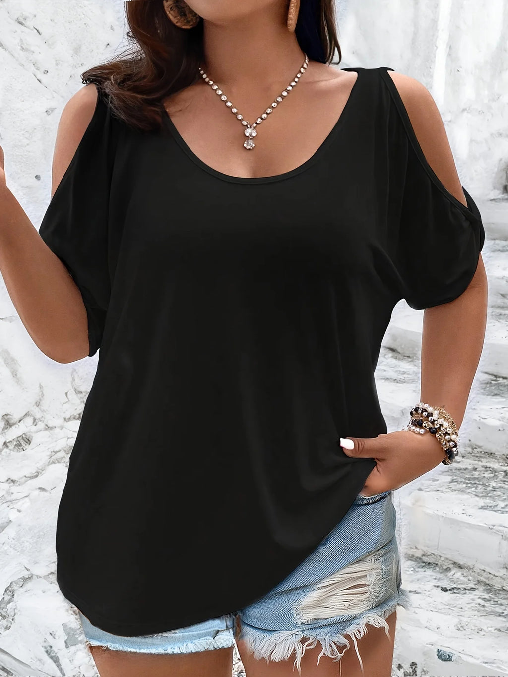 Camiseta Plus Size Feminina