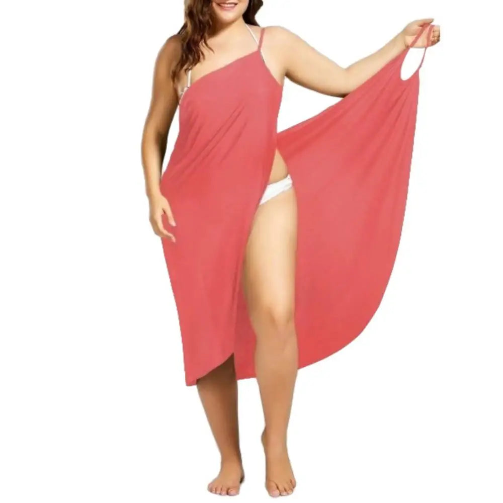 Vestido de Praia Plus Size