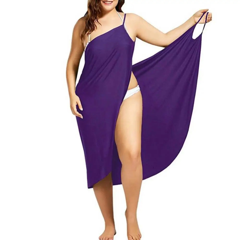 Vestido de Praia Plus Size