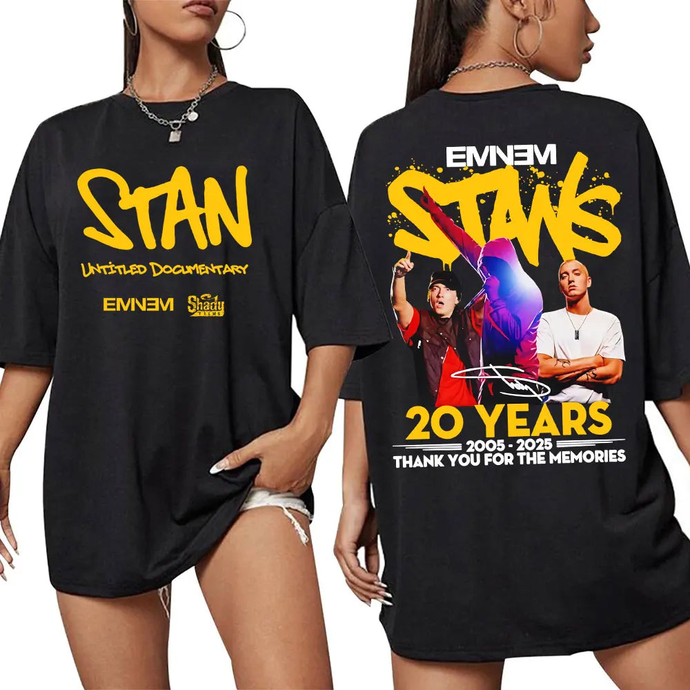 Camiseta Oversized Eminem 90s