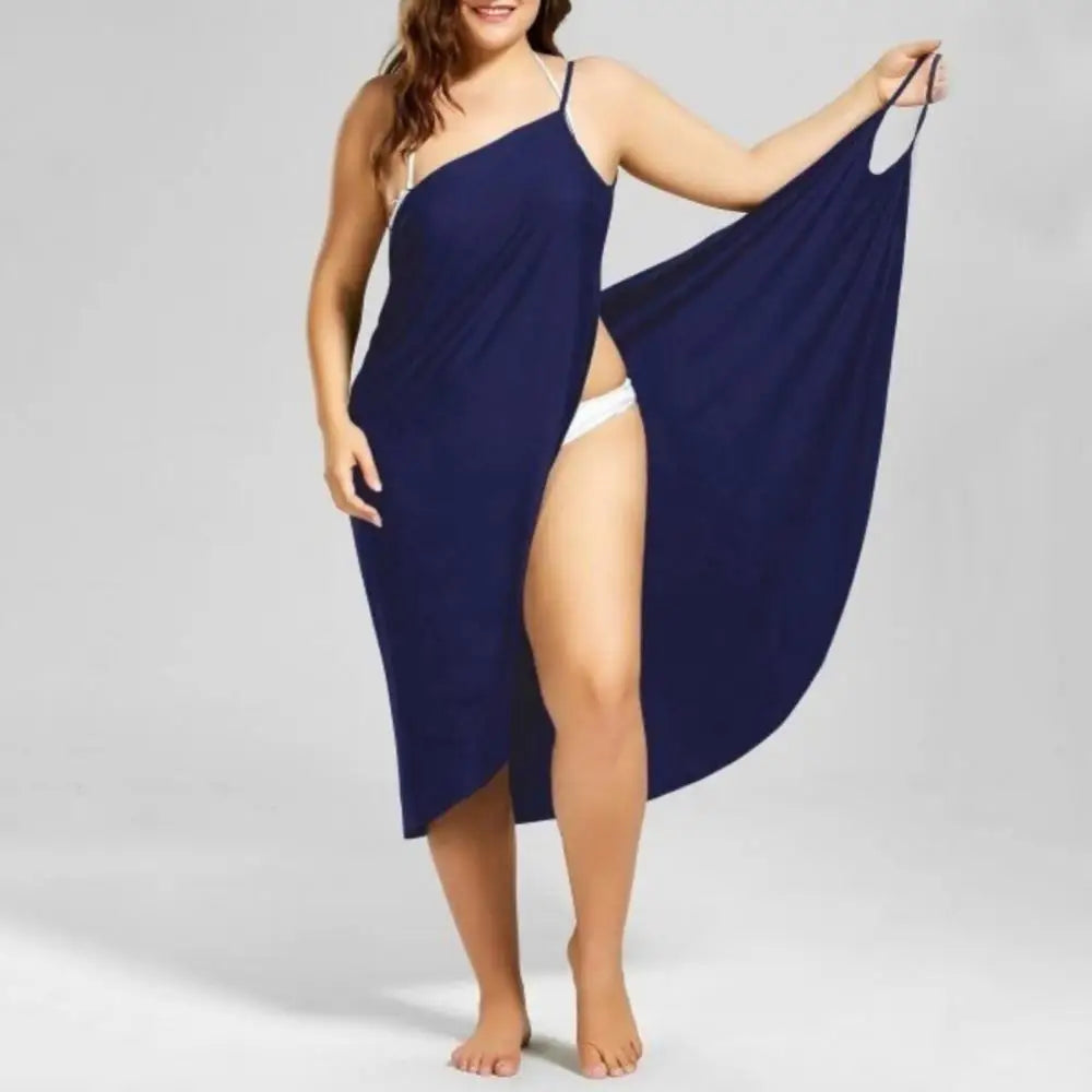 Vestido de Praia Plus Size