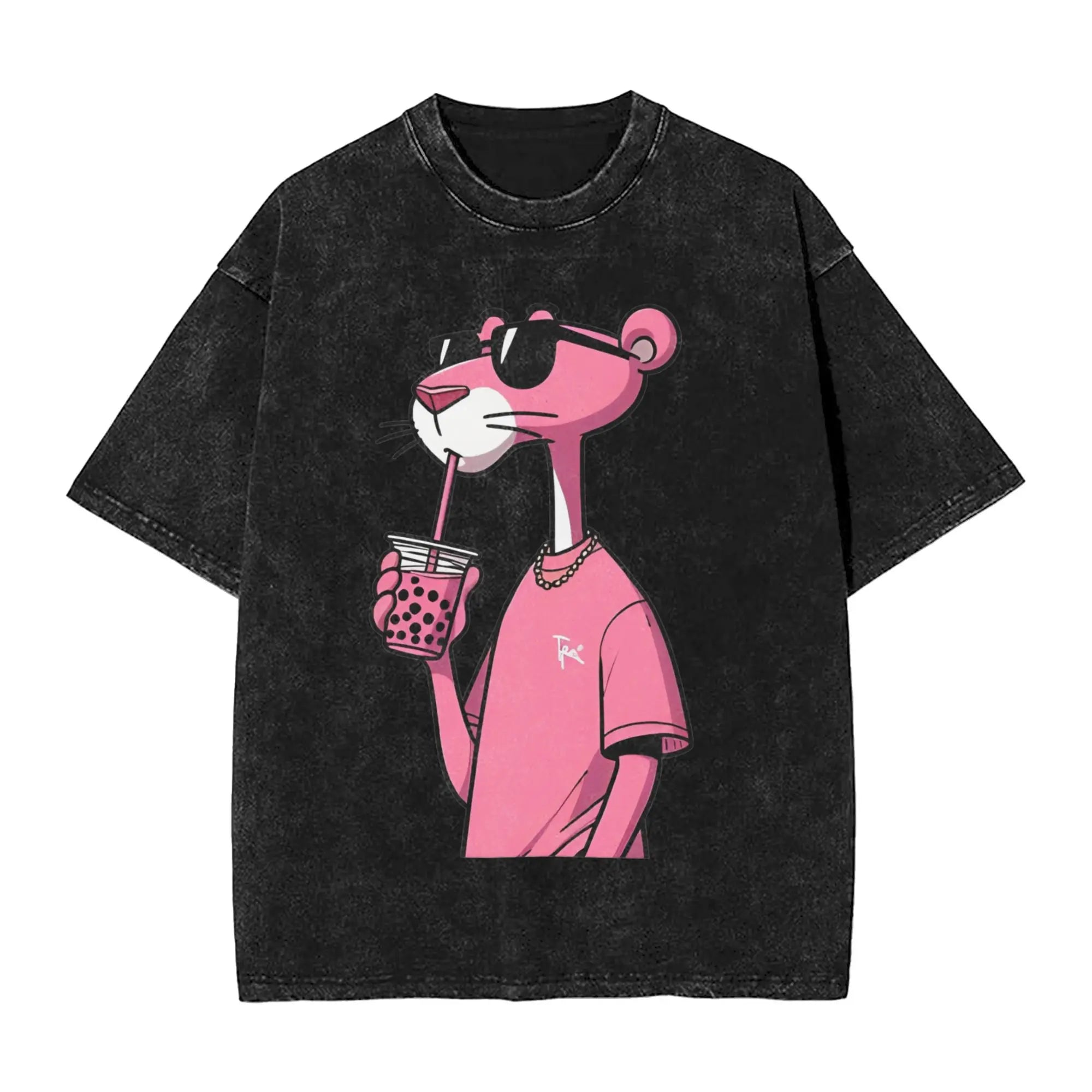 Camiseta Masculina “PINK PANTHERS DRINKING”