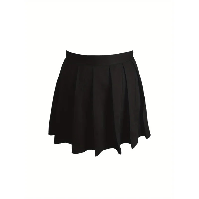 Saia Plissada Feminina Plus Size