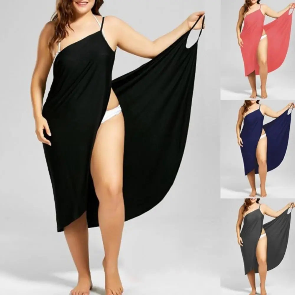 Vestido de Praia Plus Size