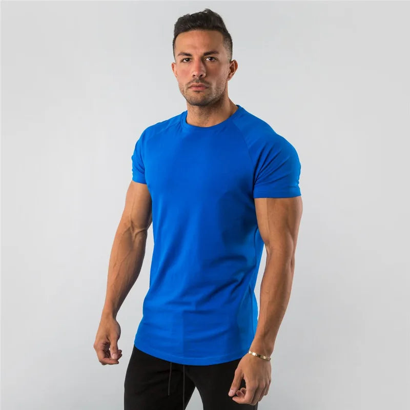 Camiseta Masculina Casual de Manga Curta