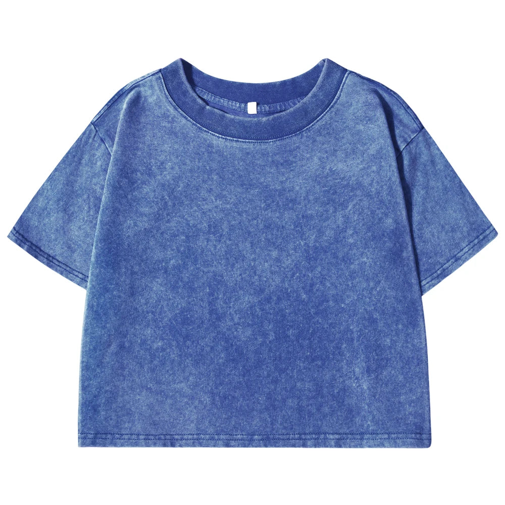 Camiseta Vintage Cropped