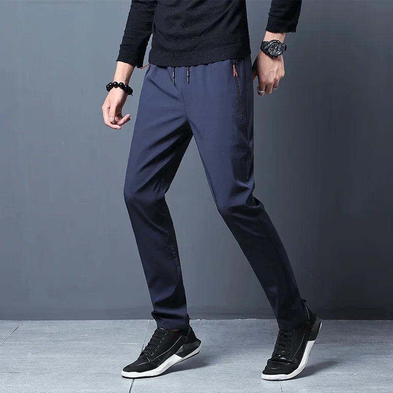 Calça Casual Masculina Slim Fit