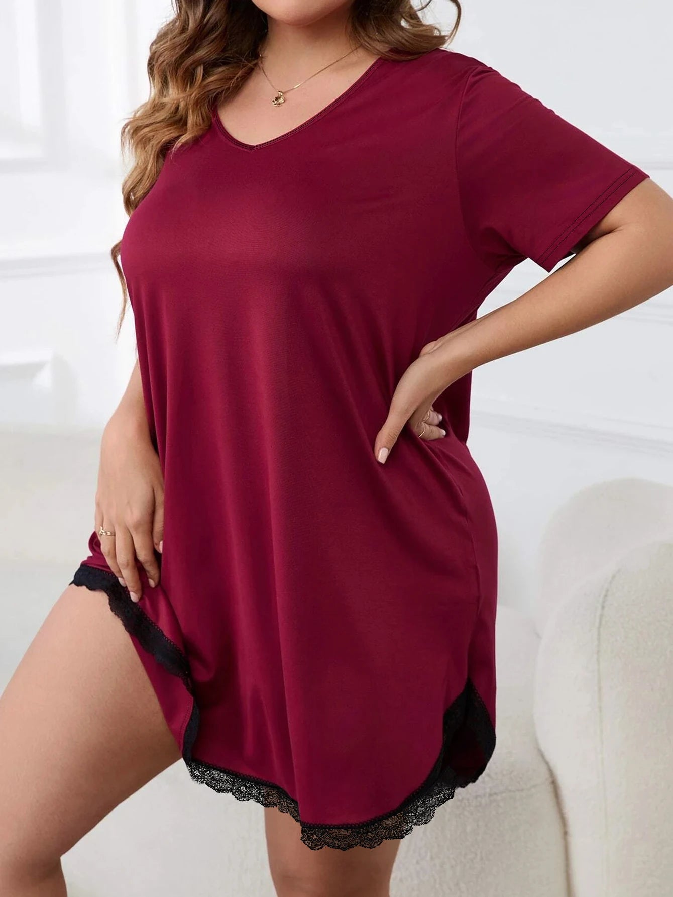 Vestido Plus Size Curto