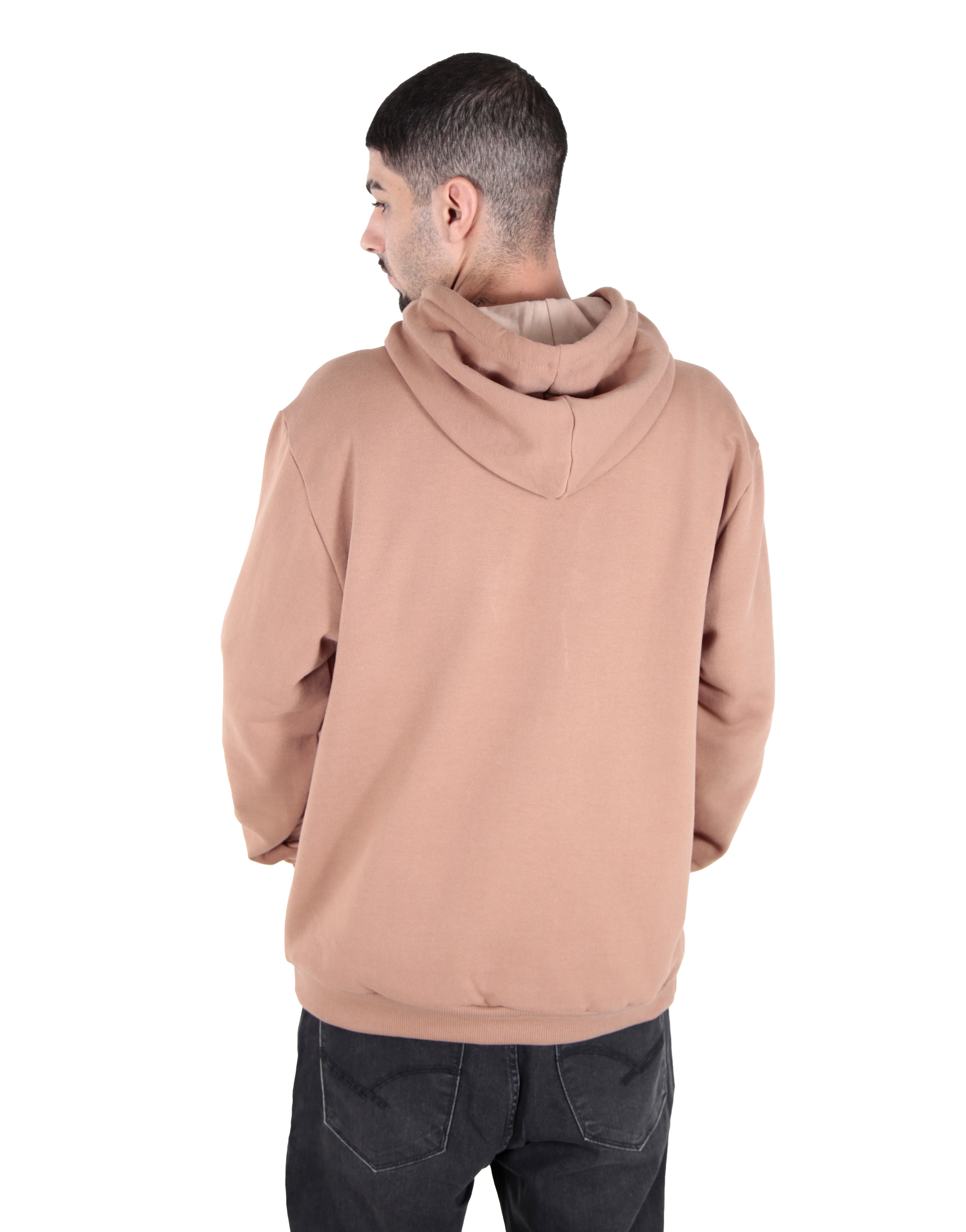 Moletom Hoddie Canguru Liso Felpado 2 Cabos