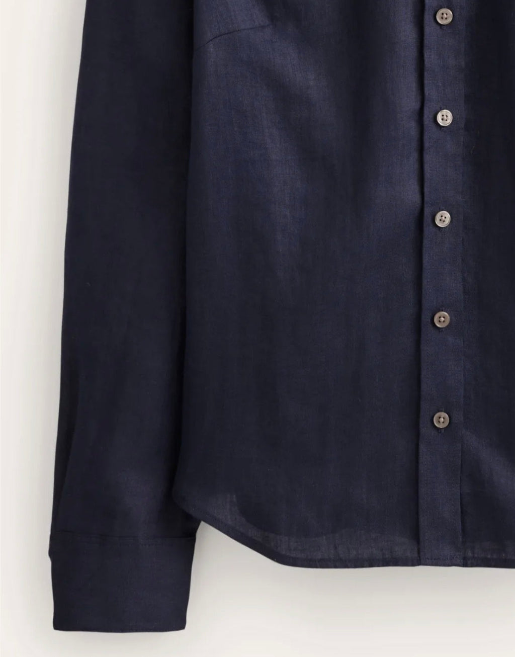 Camisa de Linho Azul